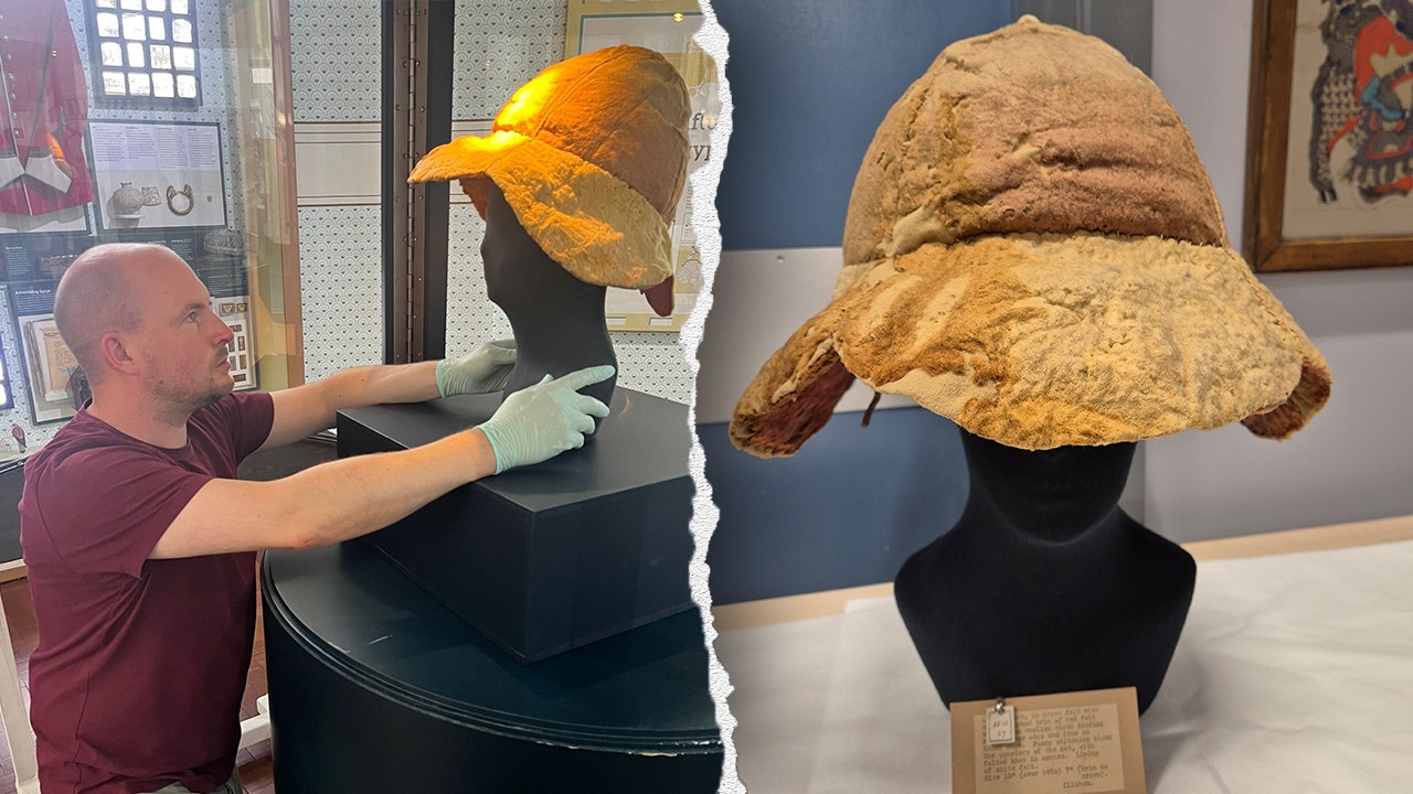 Ancient Egyptian sun hat is displayed for first time, 115 years since its discovery