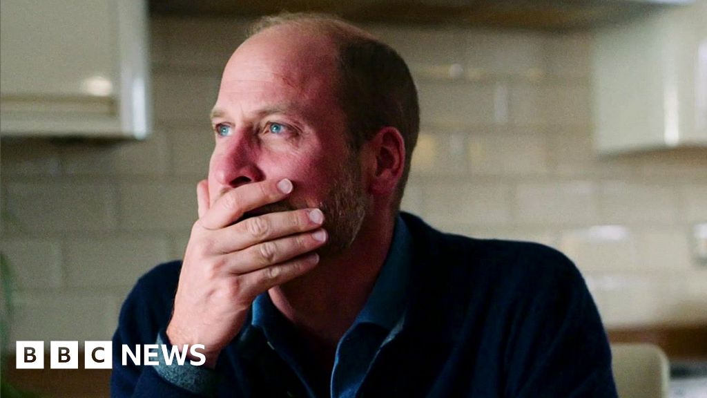 Prince William visibly moved as widow tells of husband’s suicide