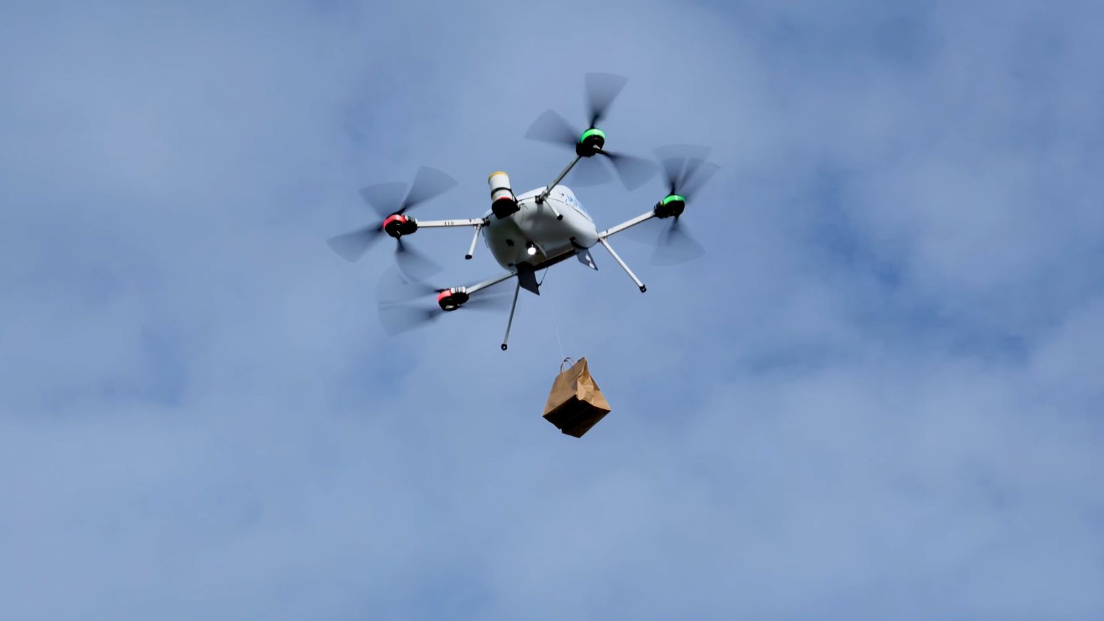 As food delivery drones take off in Ireland, here are the most popular items | World News