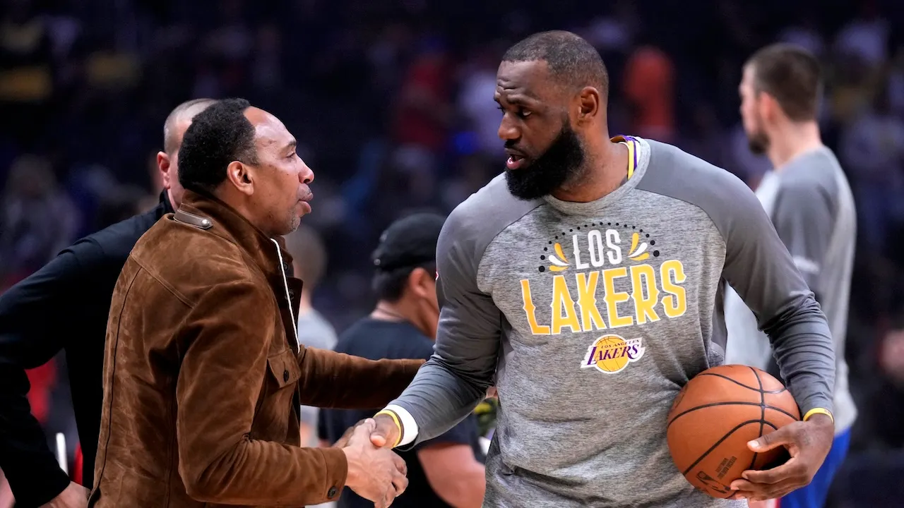 Stephen A. Smith suggests LeBron James’ confrontations influenced by race