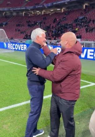 Jose Mourinho labels one of his much-loved former players ‘The Fatty One’ after post-career weight-gain left him almost unrecognisable