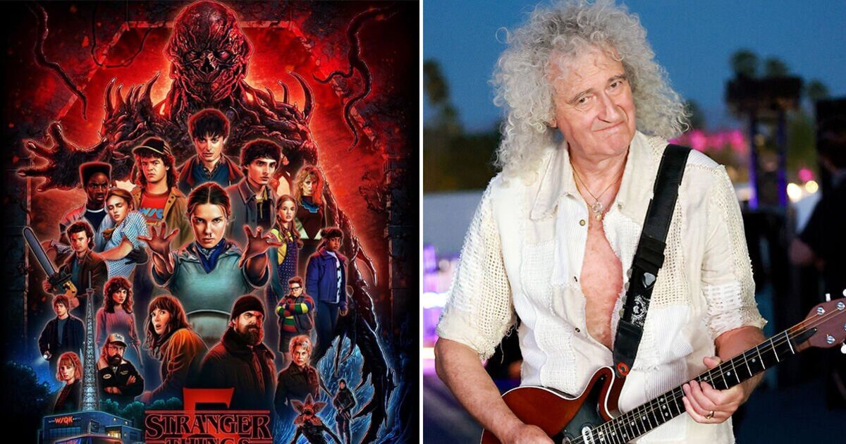 Brian May gives verdict on Stranger Things 5 Queen song ‘Wish they’d called me’ | Music | Entertainment