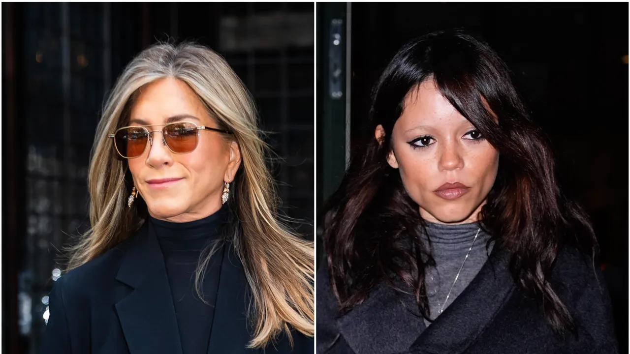Jennifer Aniston and Jenna Ortega Agree on the Perfect Winter Coat and Jeans Combo