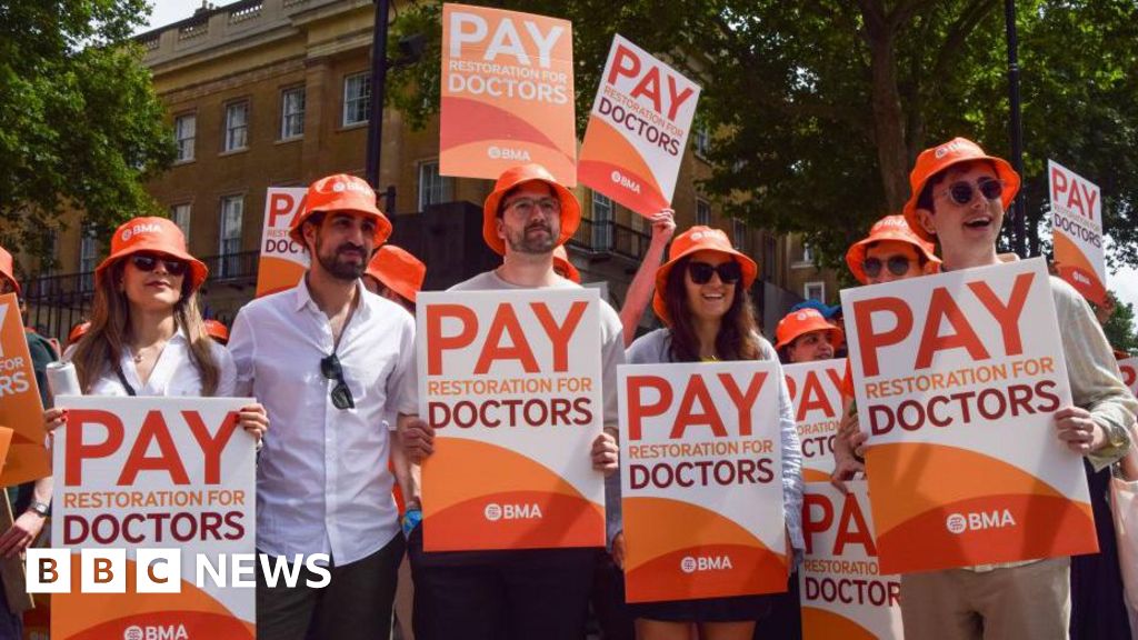 Why are resident doctors striking and what do they earn?