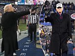 Awkward moment Trump butchers bizarre coin toss ahead of Army-Navy showdown: 'Worst in the history of football'