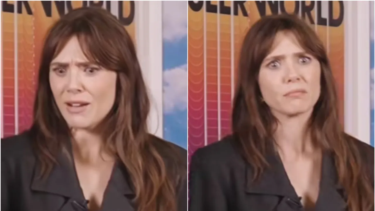 Elizabeth Olsen Got Heated While Supporting Mary-Kate and Ashley Olsen in a New Video