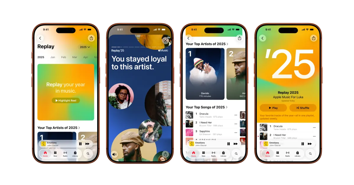 Apple Music Replay 2025 is back with new listening stats