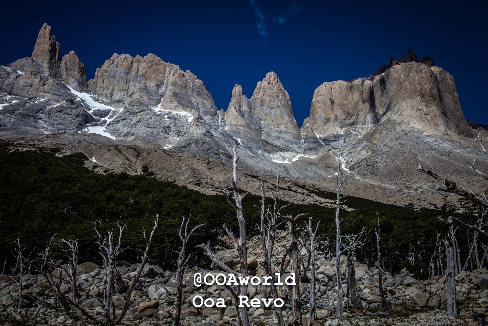 Torres Del Paine Chile W Trek: Day 2 Travel Photos