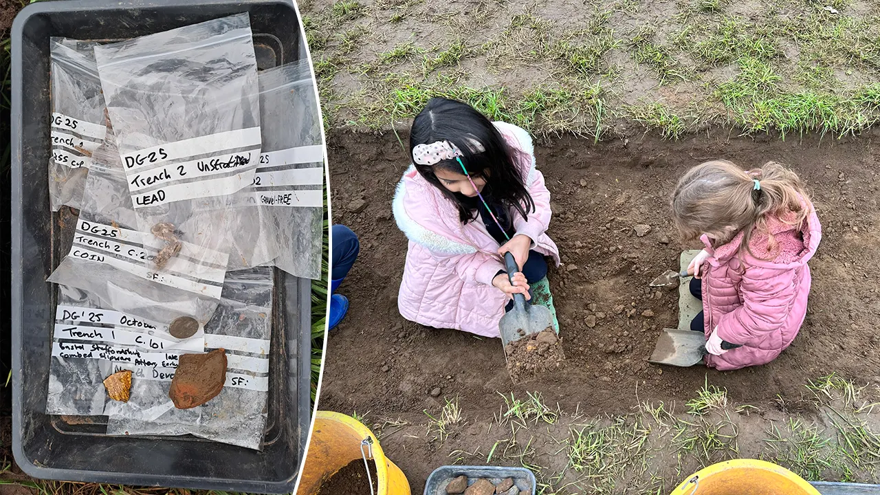 Archaeologists find 9,000-year-old tools while searching for castle