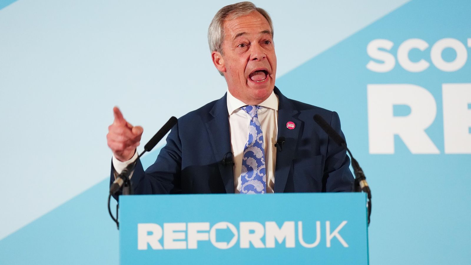 Reform UK denies Nigel Farage broke electoral law | Politics News