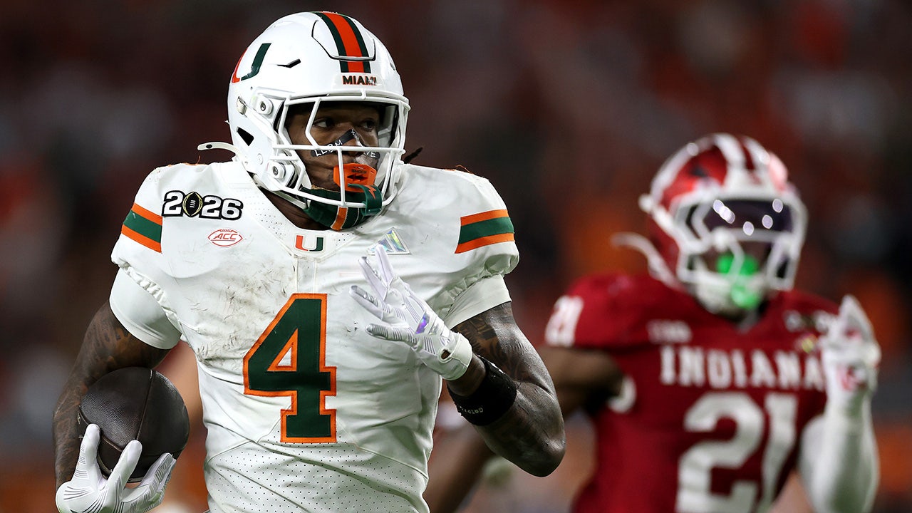 Miami’s Mark Fletcher Jr throws punch after national championship loss