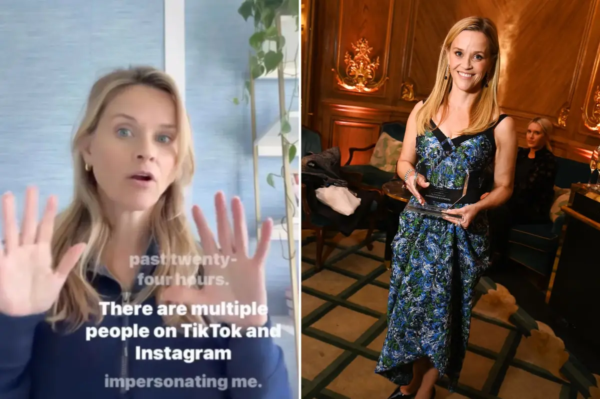 Reese Witherspoon makes plea to fans after scammers impersonate her online
