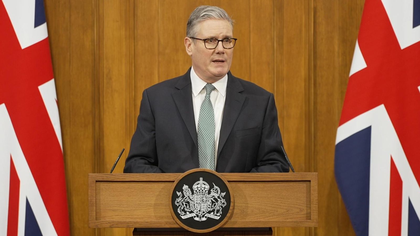 Trade war ‘not the right way to resolve our differences’, says Sir Keir Starmer | Politics News