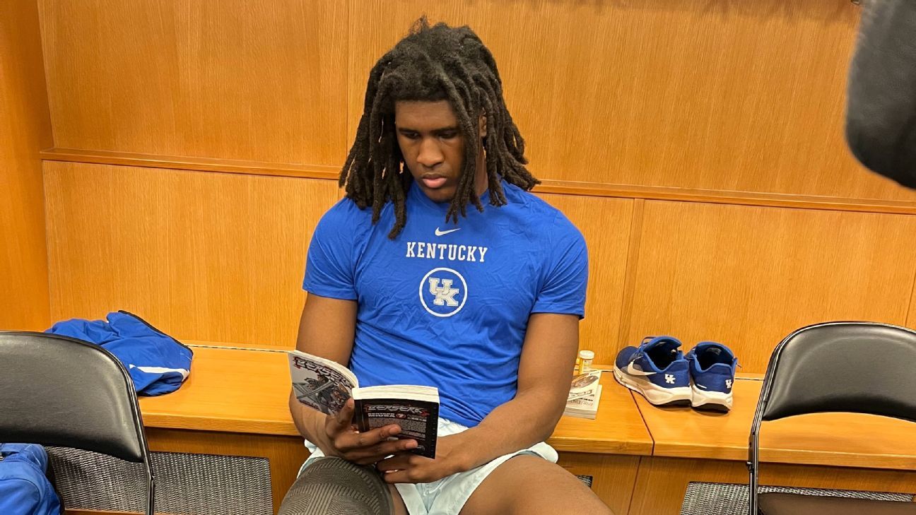 Manga keeps Kentucky’s Jayden Quaintance grounded in March Madness