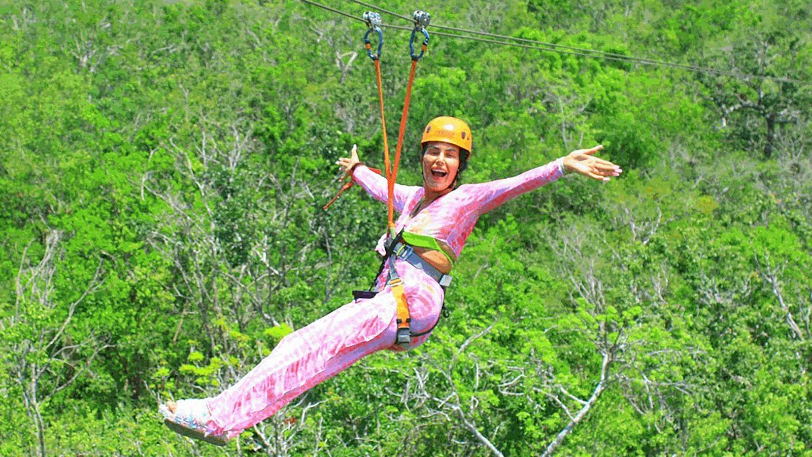 Benefit cheat who claimed anxiety left her housebound caught ziplining and surfing in Mexico | UK News