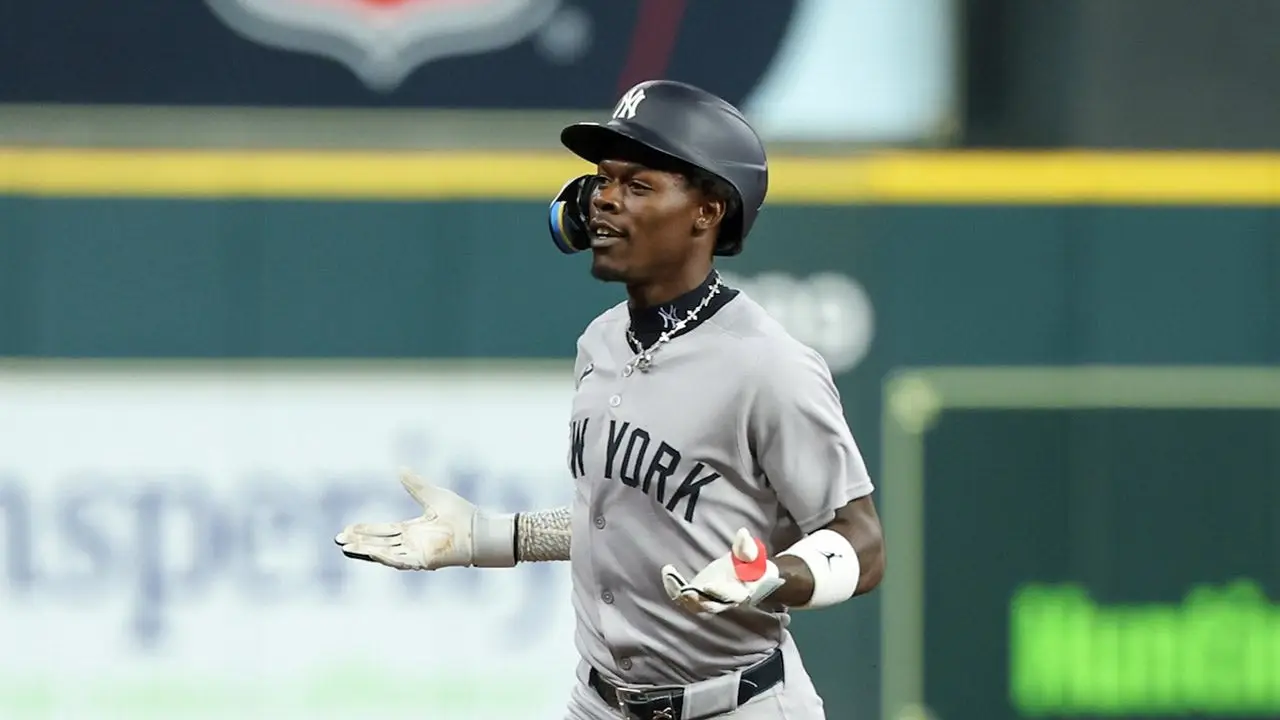 Jazz Chisholm Jr. jokes about fining himself after failed ABS challenge