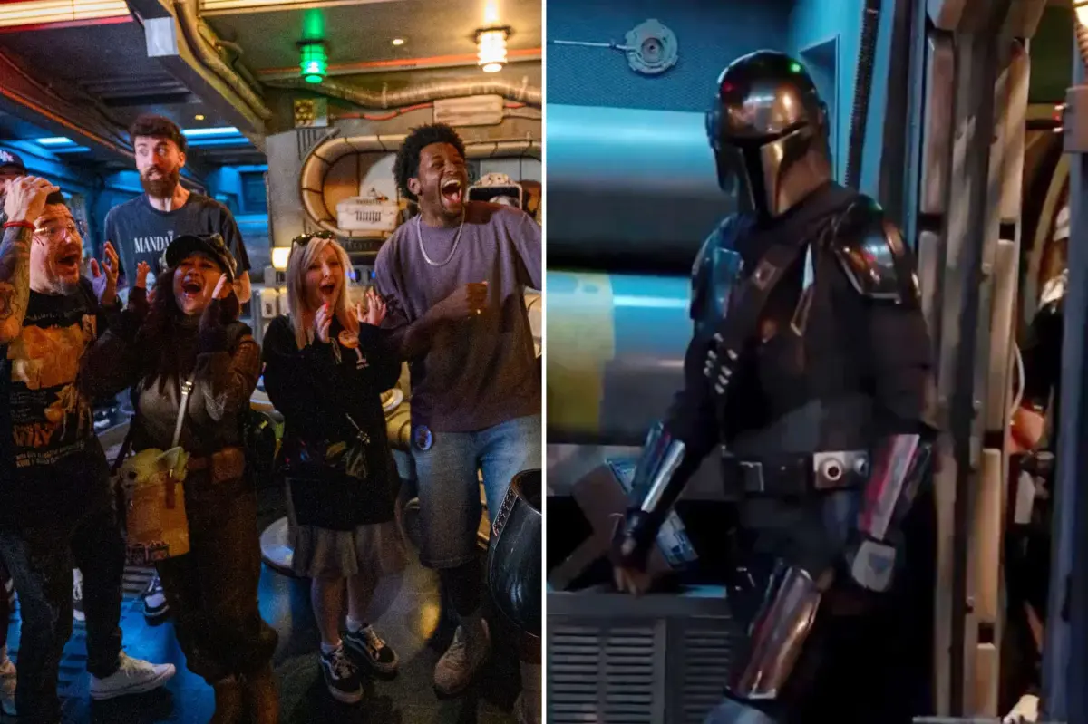 Pedro Pascal stuns Disneyland fans by dressing up as Mandalorian in surprise appearance