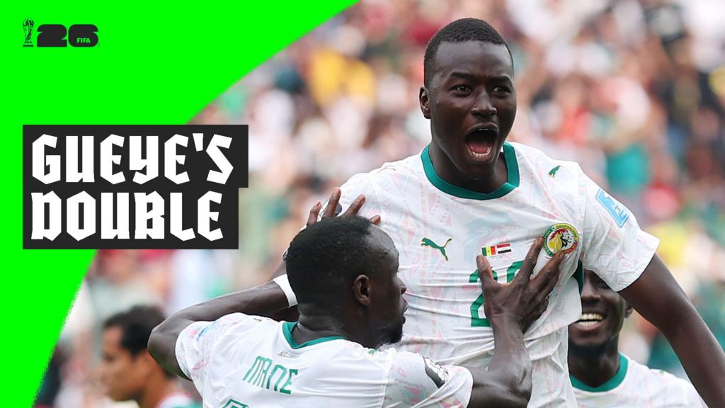 Senegal v Iraq Group I: Pape Gueye scores impressive double off the bench