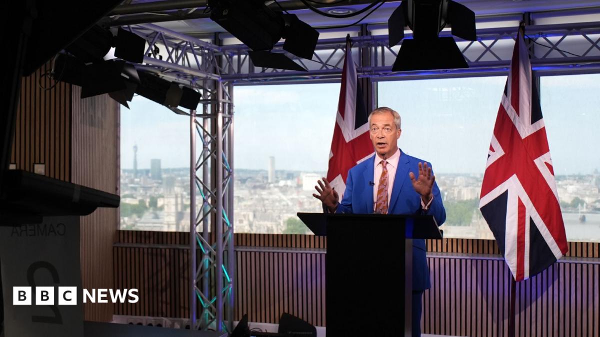 Chris Mason: Farage attempts to seize back the agenda after finance row