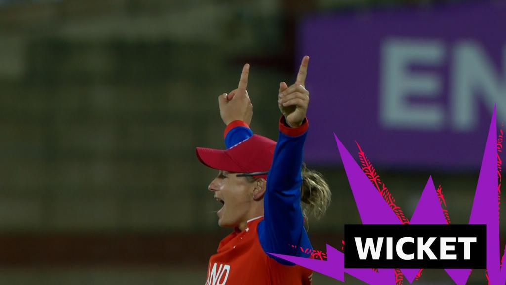 Women’s T20 World Cup: England vs South Africa – ‘That is brilliant!’ – Sinalo Jafta run out by Danni Wyatt-Hodge