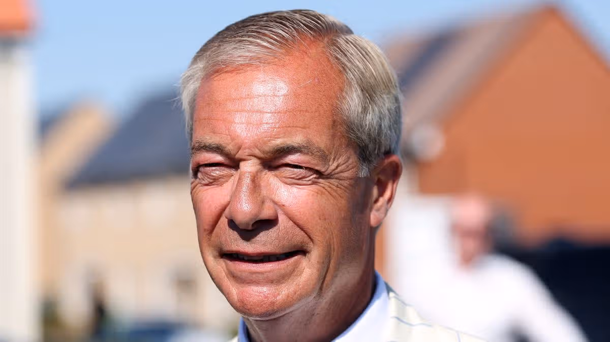 Nigel Farage wins Clacton by-election but questions remain over finances – live updates