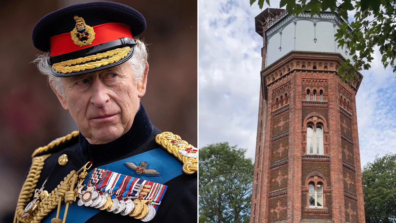King Charles’ Sandringham Estate historic water tower is now available to rent