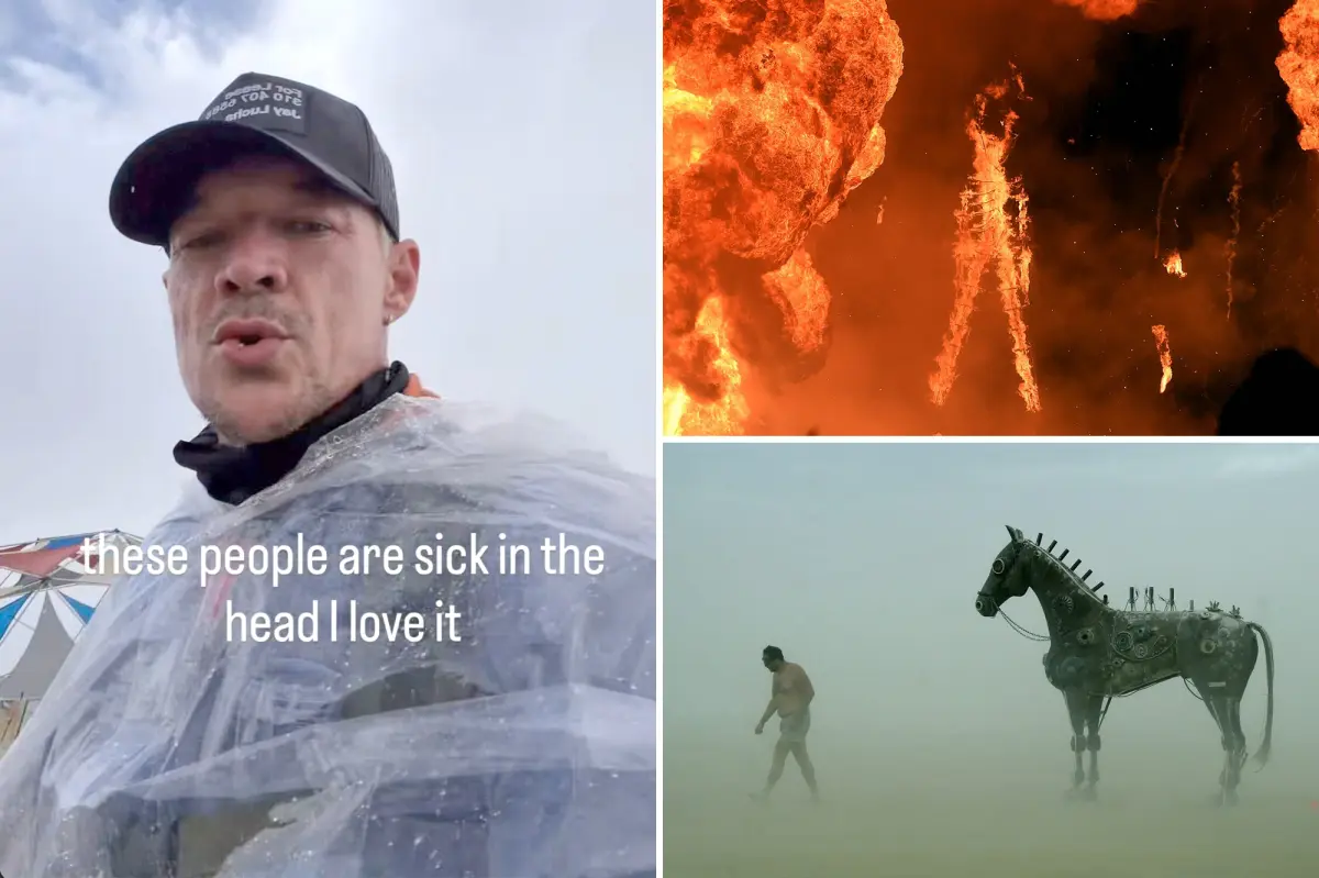 DJ Diploy treks 6 miles on foot to escape Burning Man