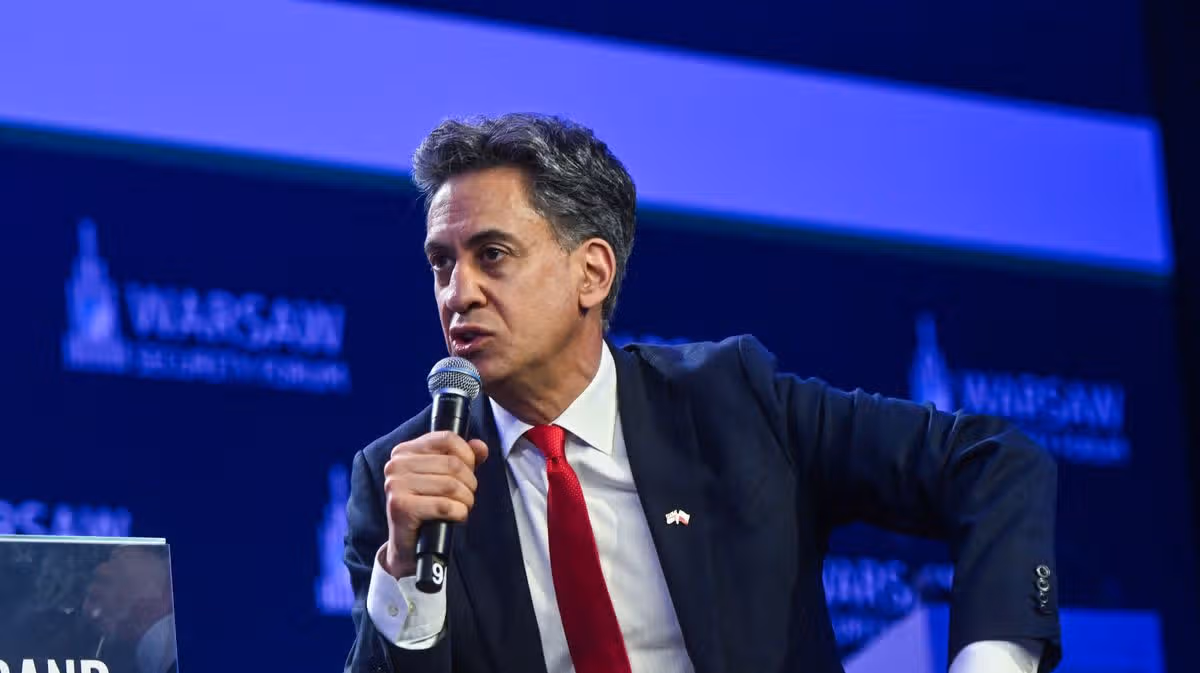 Ed Miliband says Britain could ‘revisit’ plans to fund Ukraine’s fightback with Russian assets