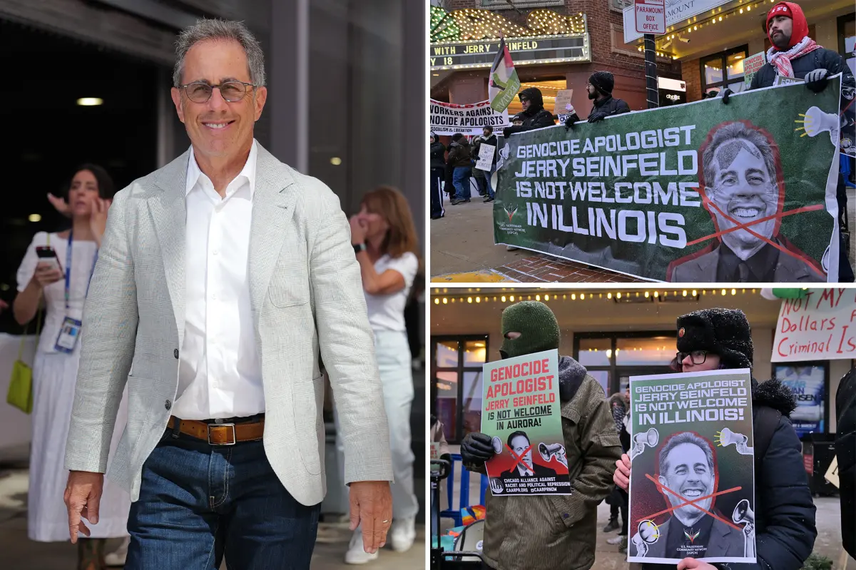 Jerry Seinfeld calls out radical anti-Israel hecklers after chaotic stunt backfires