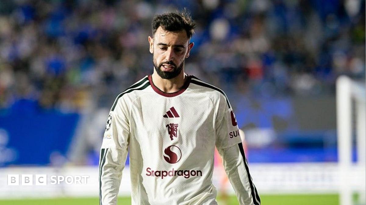 Man Utd captain Bruno Fernandes dropped to bench by manager Michael Carrick