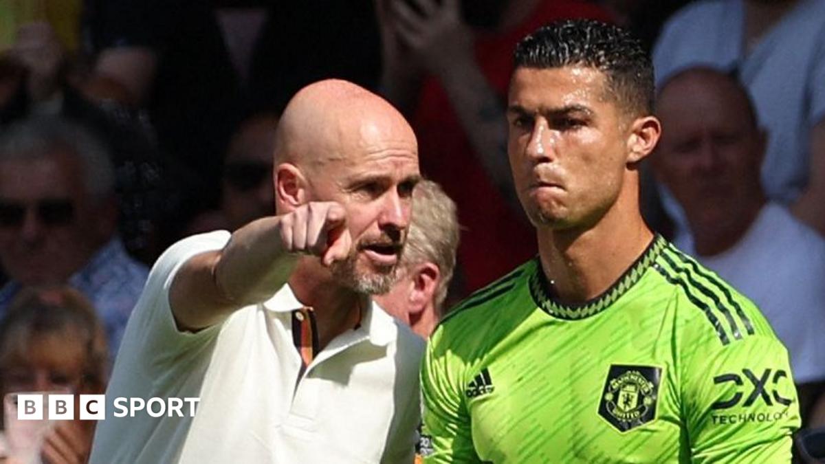 Cristiano Ronaldo let Manchester United down, says Erik ten Hag