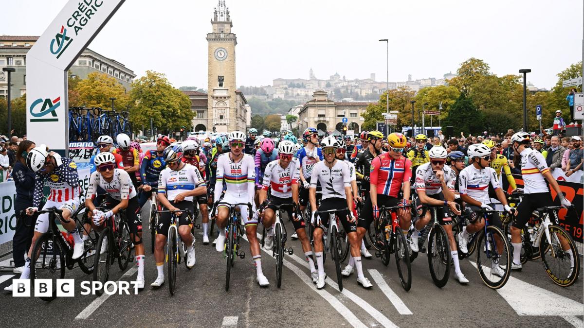 Giro di Lombardia: Competitor safety protest delays start of UCI World Tour race
