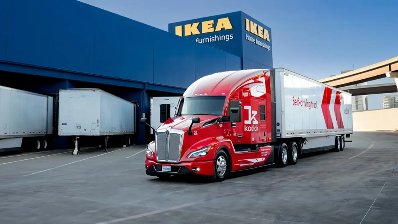Kodiak AI plans driverless IKEA truck runs between Dallas and Houston